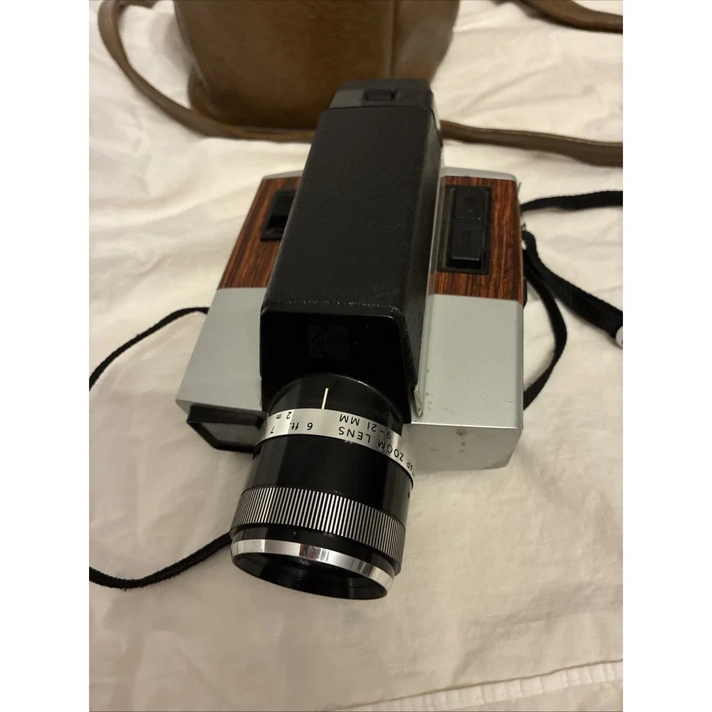 Kodak XL350 Super 8 Movie Camera Outfit Untested With Original Bag